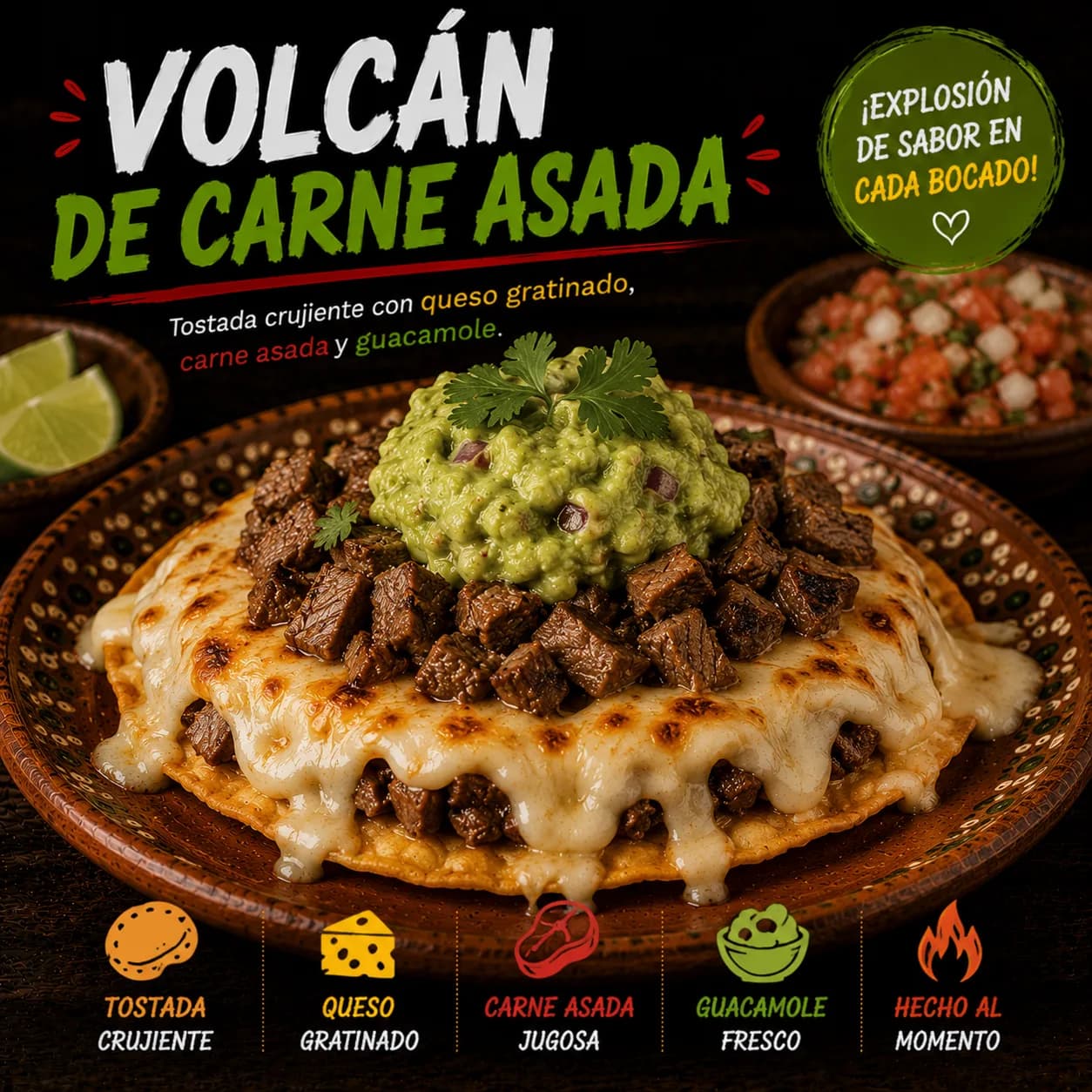 Volcán de Carne Asada