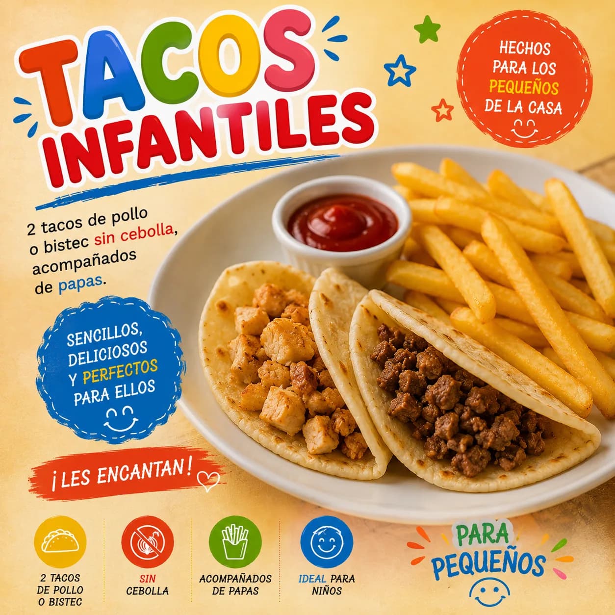 Tacos Infantiles
