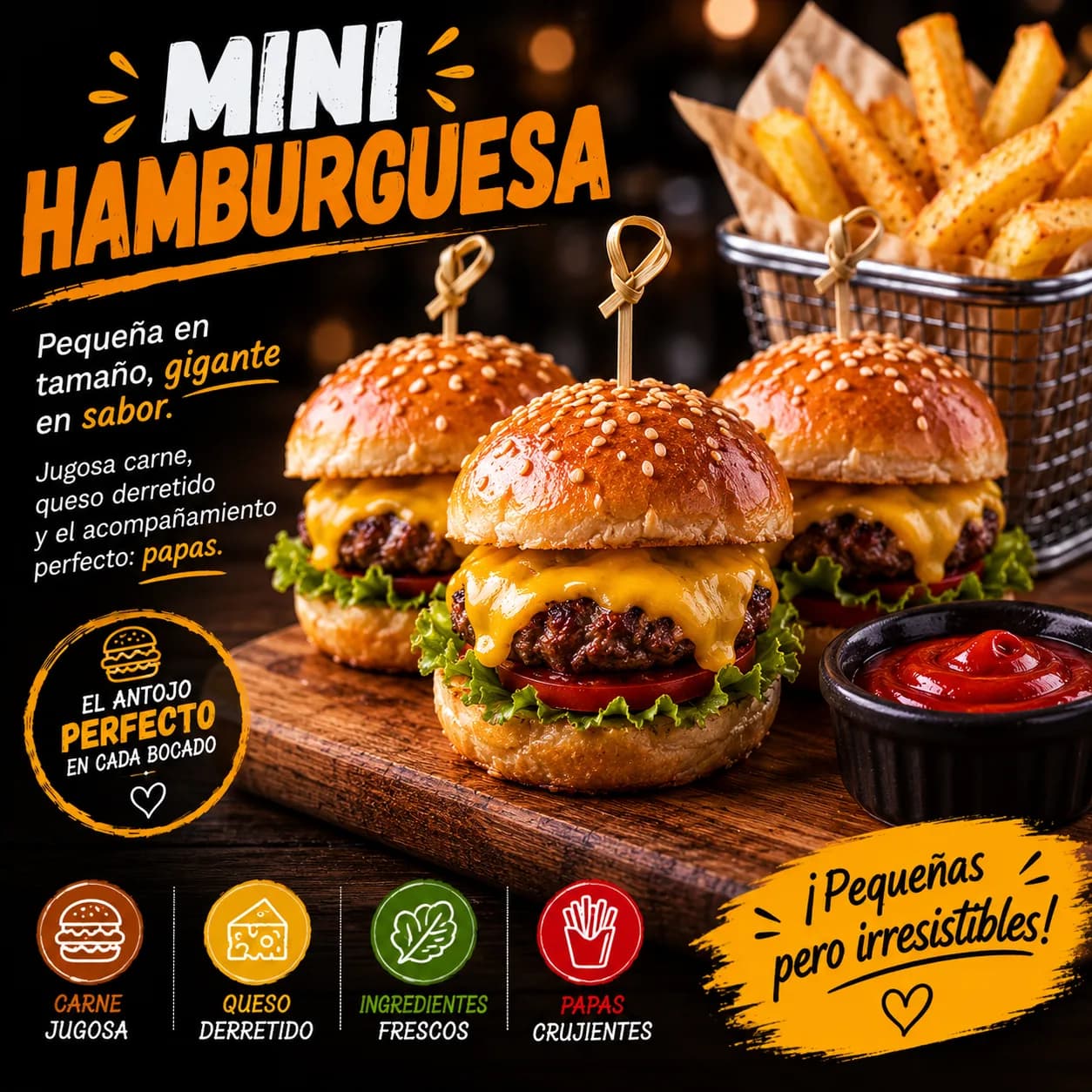 Mini Hamburguesa