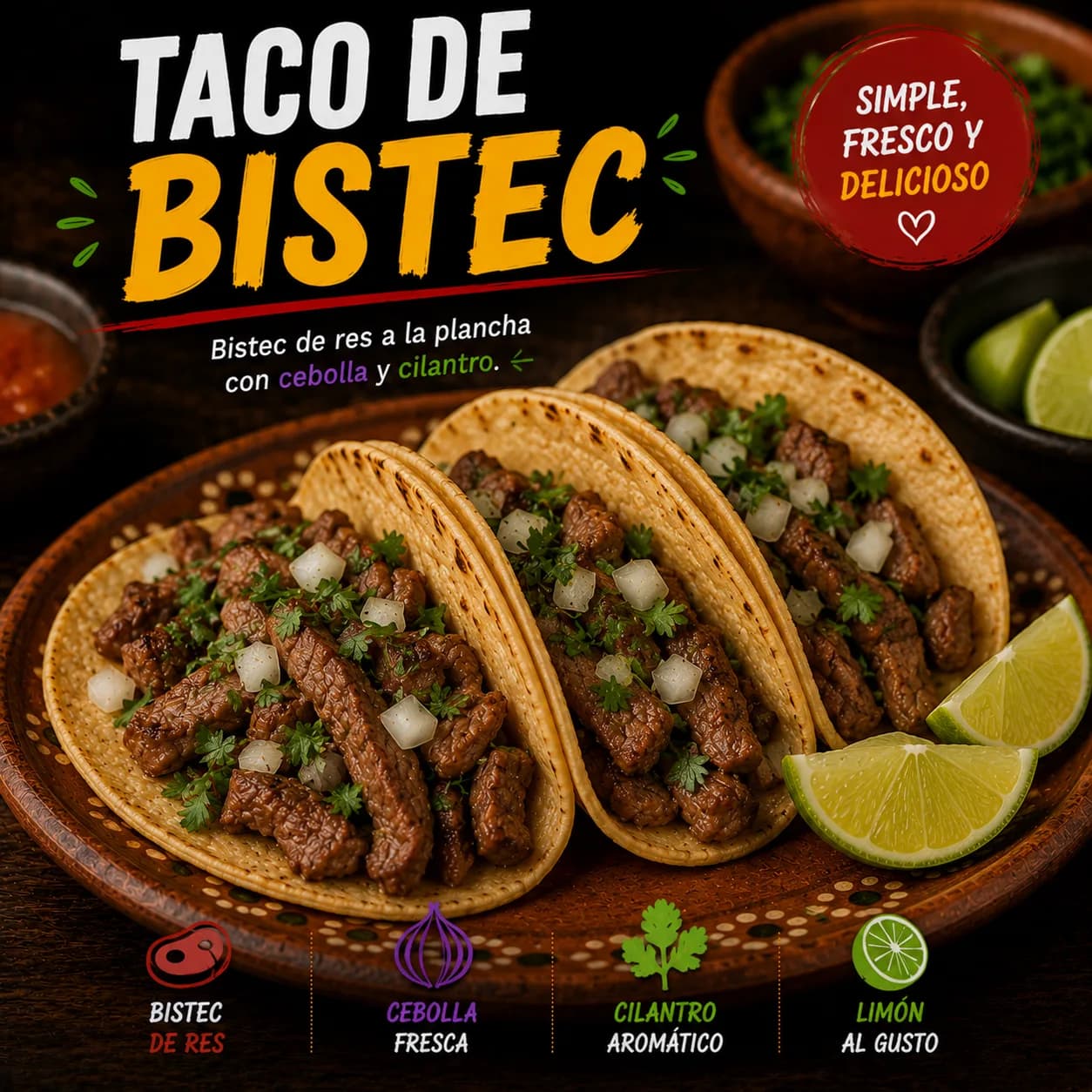 Taco de Bistec