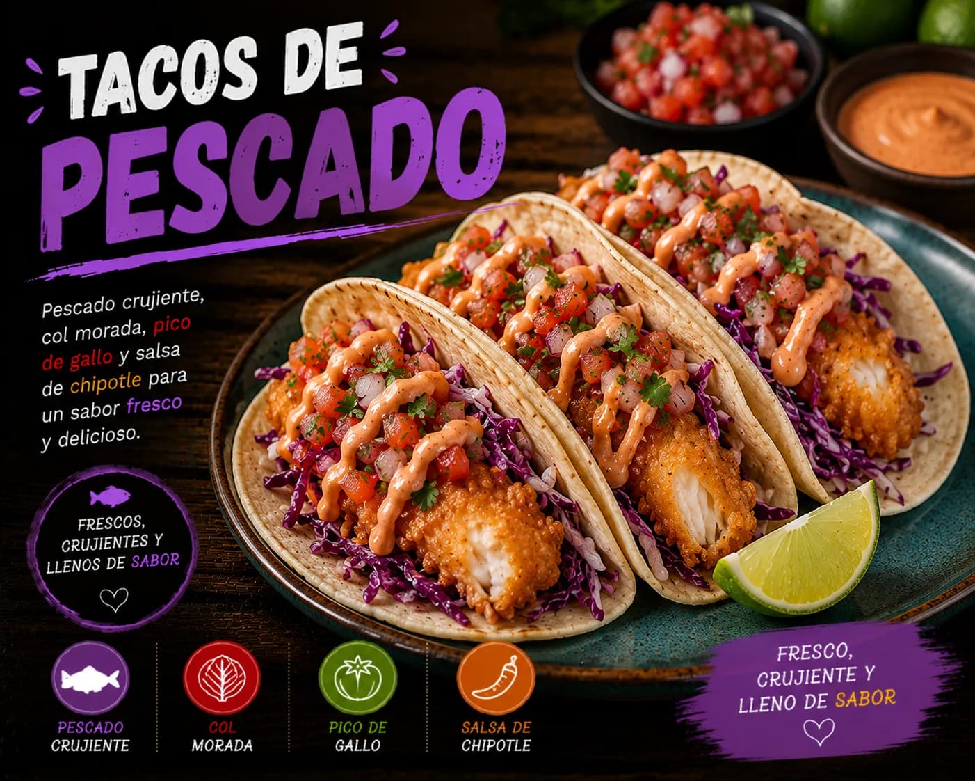 Tacos de Pescado