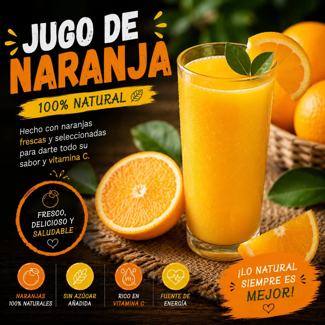 Jugo de Naranja