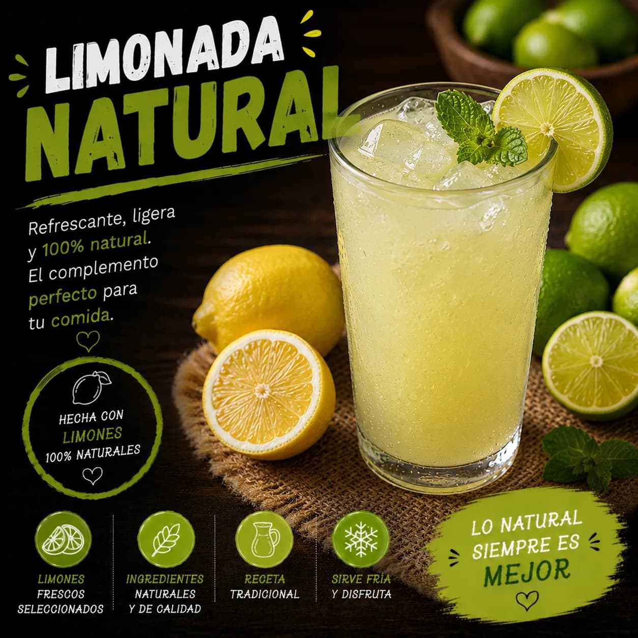 Limonada Natural