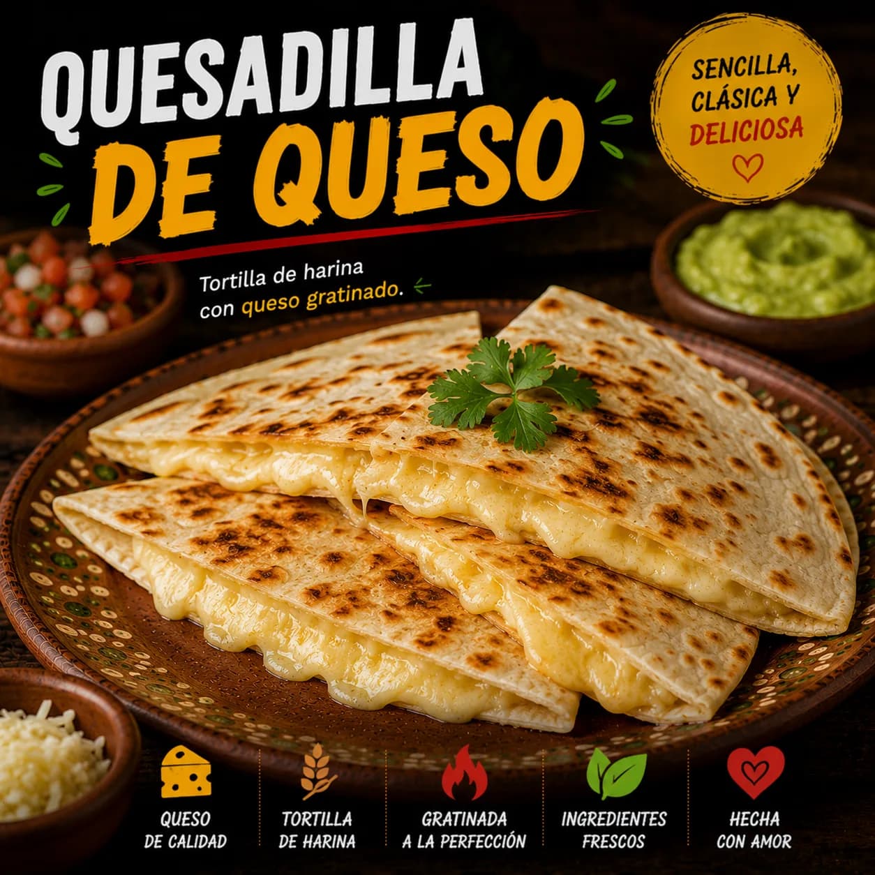 Quesadilla de Queso