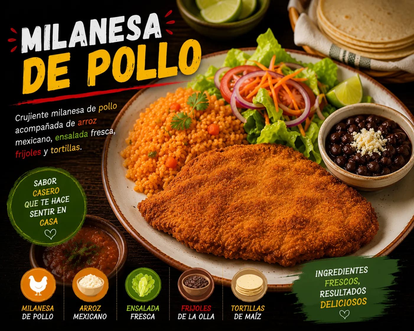 Milanesa de Pollo