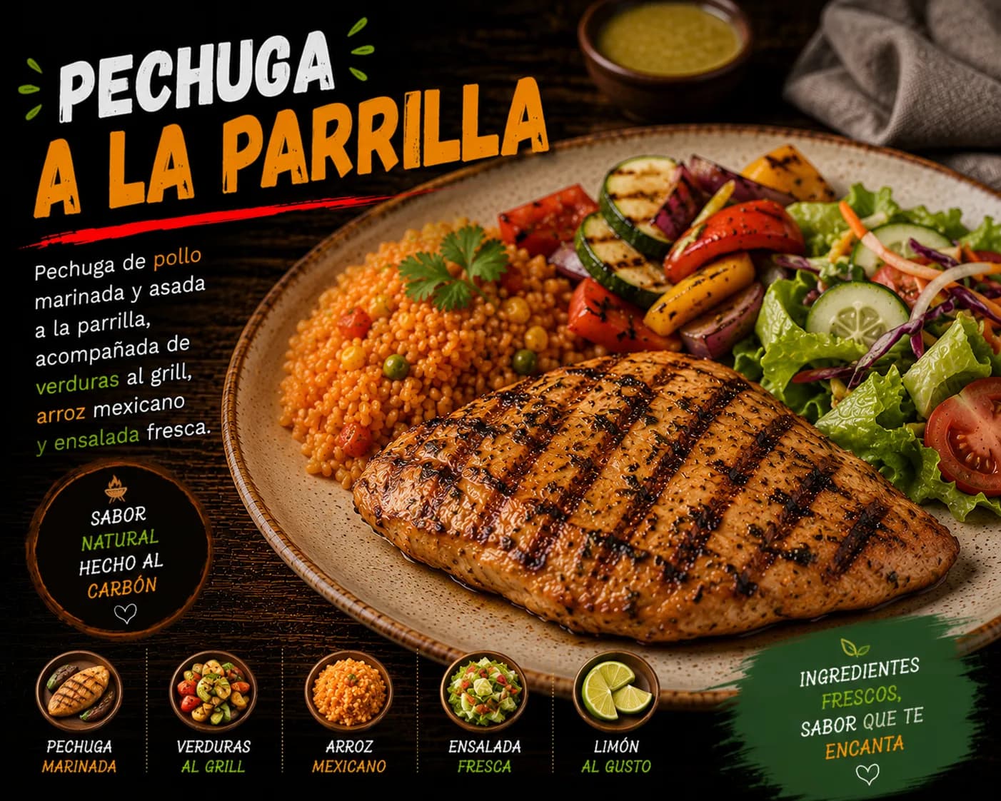 Pechuga a la Parrilla