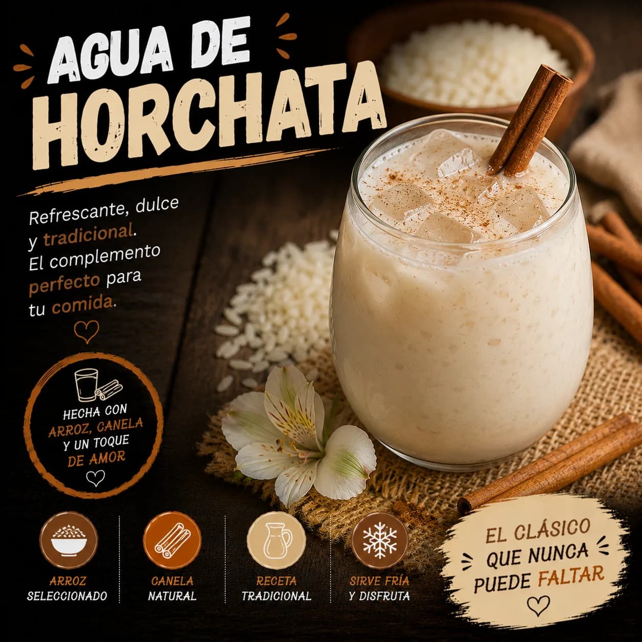 Agua de Horchata