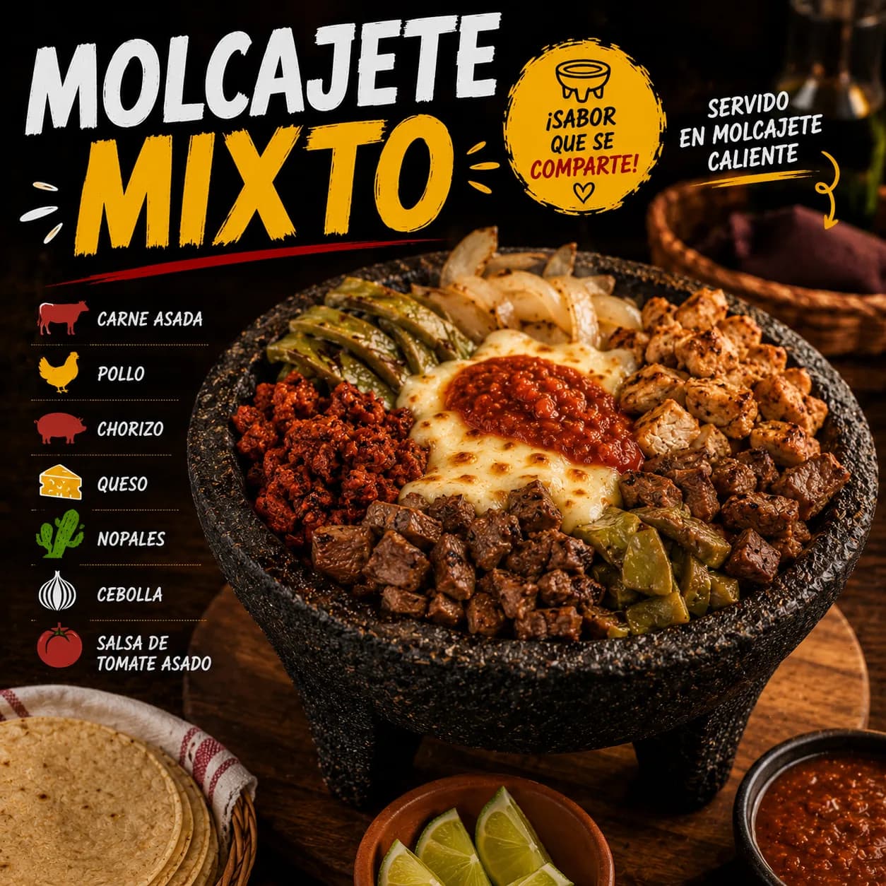 Molcajete Mixto