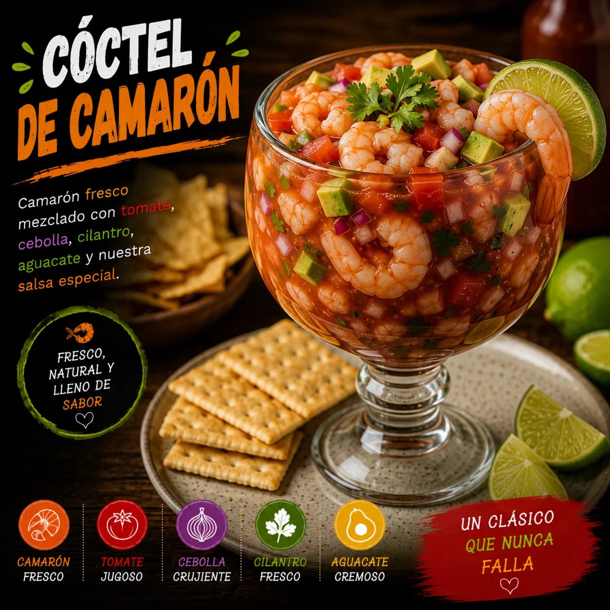 Cóctel de Camarón