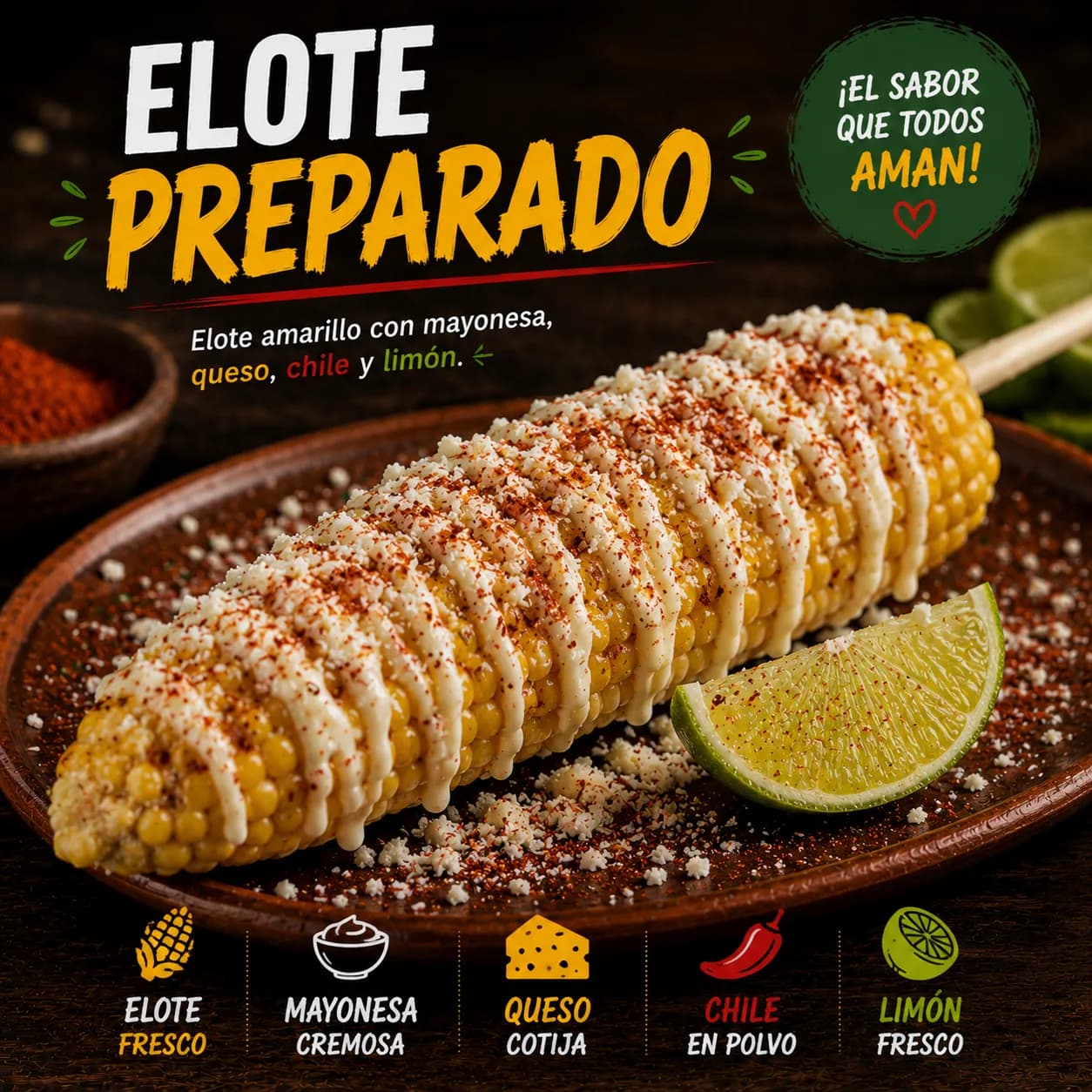 Elote Preparado