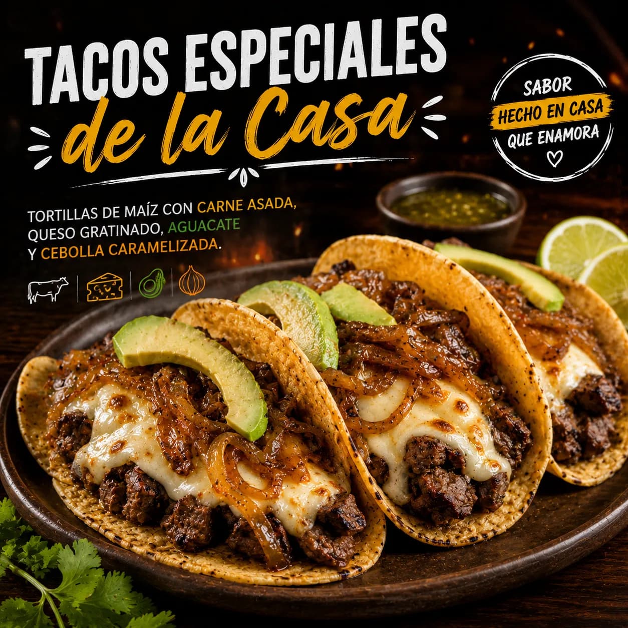 Tacos Especiales de la Casa