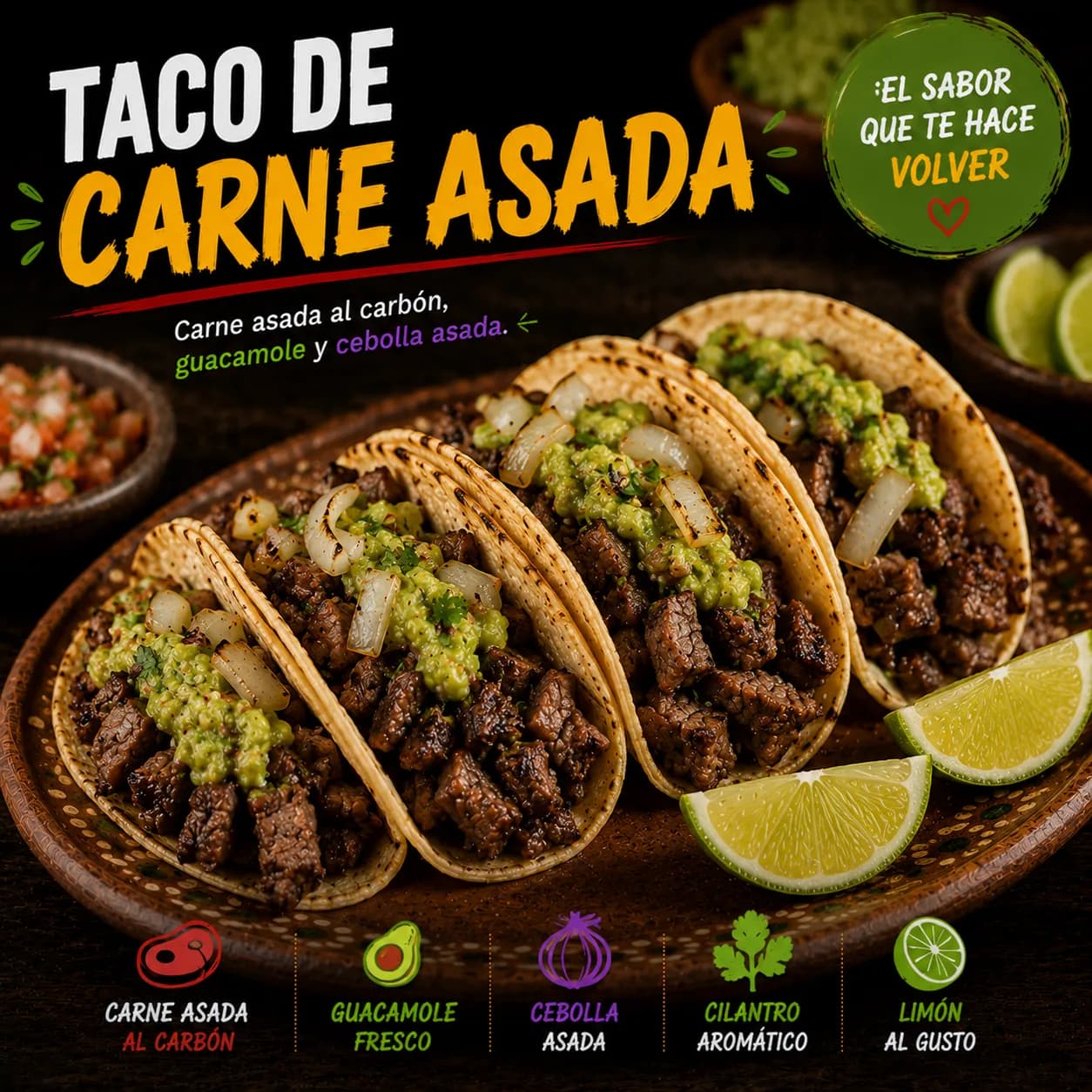 Taco de Carne Asada