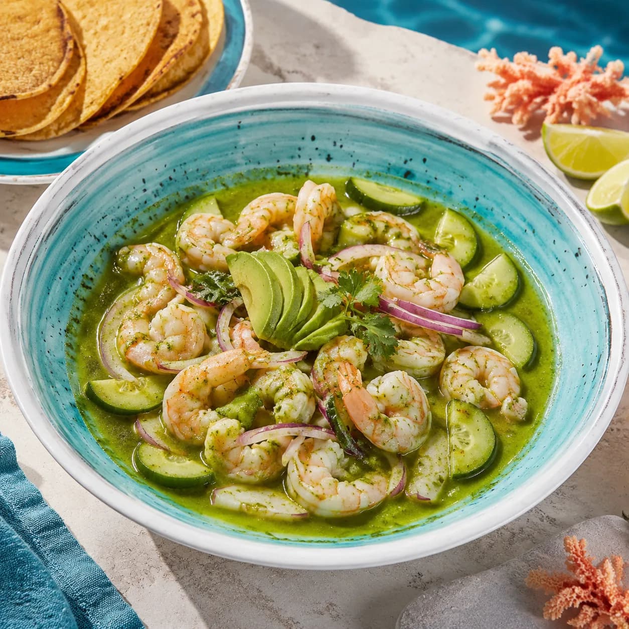 Aguachile Verde de Camarón