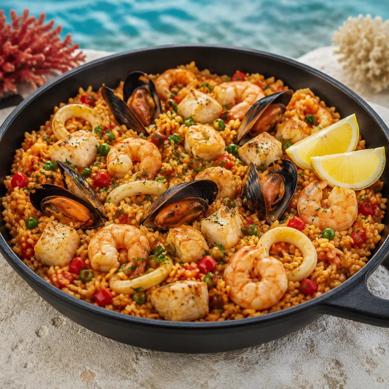 Arroz Marinero Costa Azul
